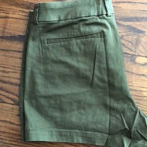 Green Khaki Shorts